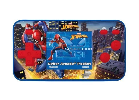 Lexibook Spider-Man Cyber Arcade Mini 140+10-in-1 LCD games Consoles
