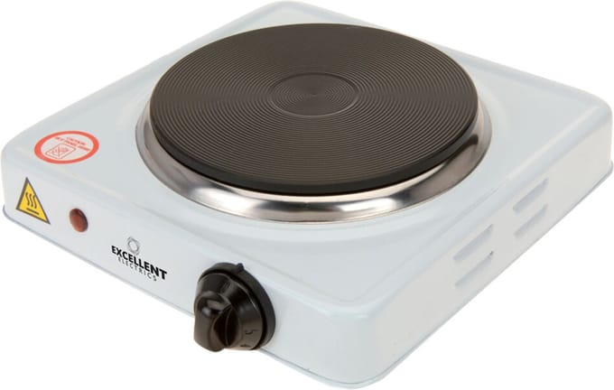 Cuisine Performance Kookplaat Basic 1000W - elektrisch - 5 standen - wit
