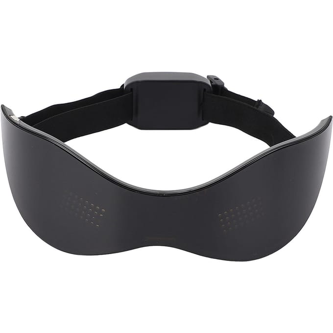 LED Bril Volwassenen Bluetooth Programmeerbaar Cosplay Feestartikelen voor Kerstmis Allerheiligen Verjaardag black