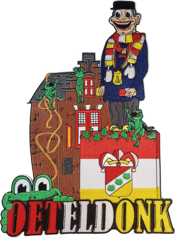 Fjesta© Oeteldonk embleem - Rugembleem Knillis