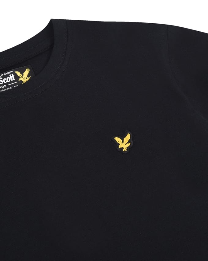 Lyle & Scott kinder T-shirt in zwart