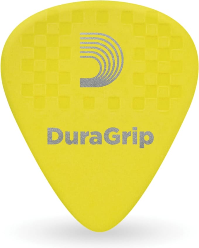 D'Addario 7DYL3-25 DuraGrip Guitar Picks Voor elektrische gitaar, Light/Medium (25 x)
