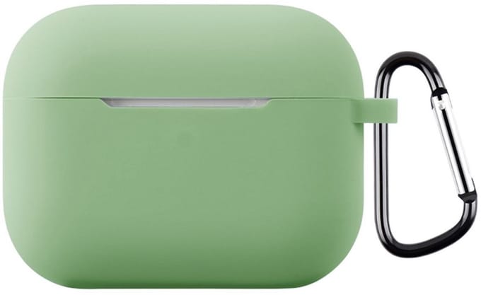 Hoesje Geschikt voor AirPods Pro 3 - Dun Siliconen Case - Matcha Groen