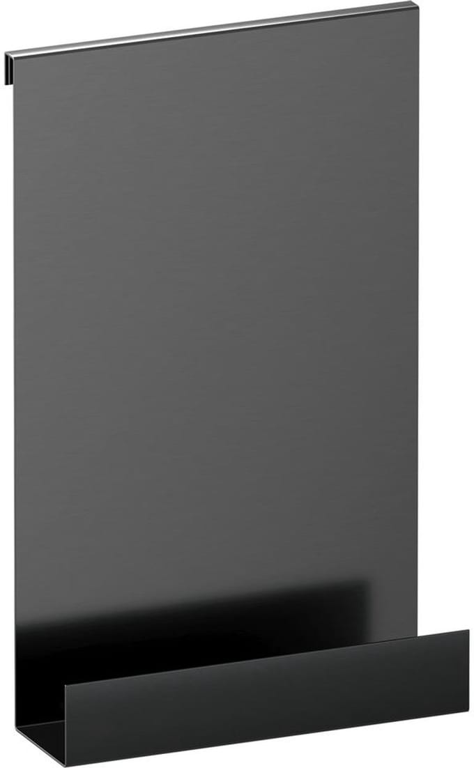 Brauer Doucherek Hangend - met Glasklem - Gunmetal Geborsteld Pvd