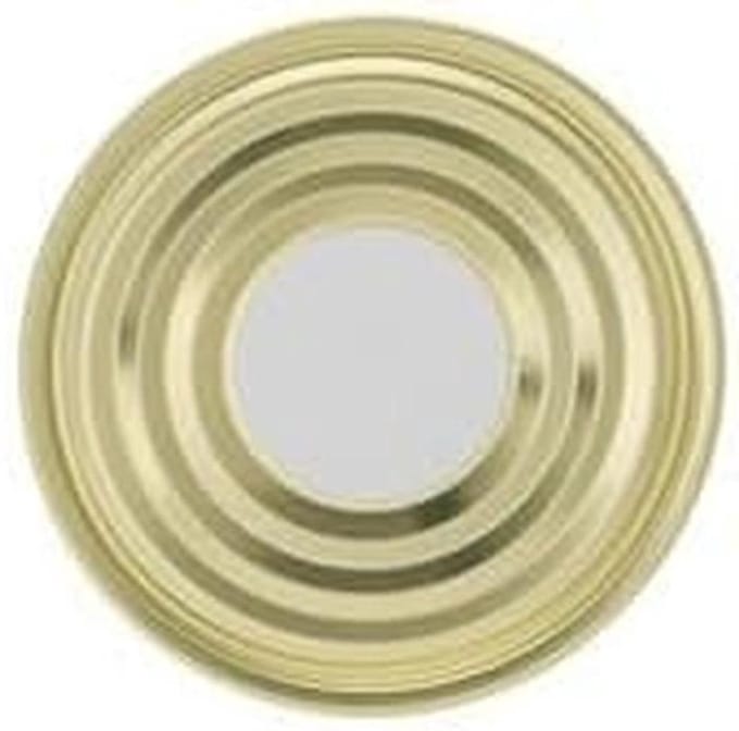 Blikdeksel van blik grootte 99 mm, kleur neutraal zonder druk