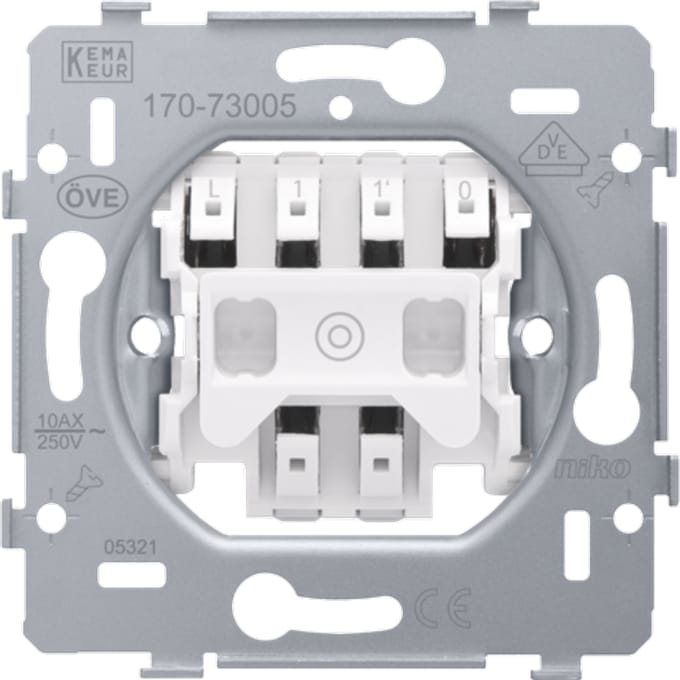 Niko Basis Element Drukknop - 170-73015