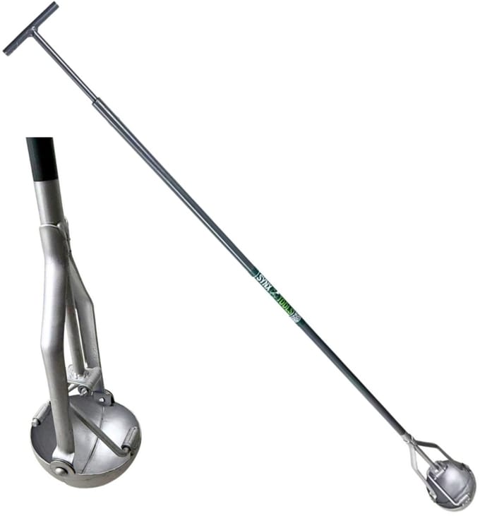 Synx Tools Putschep Rond 13 CM- schep - rioolschep - Totale lengte 153cm - Tuin