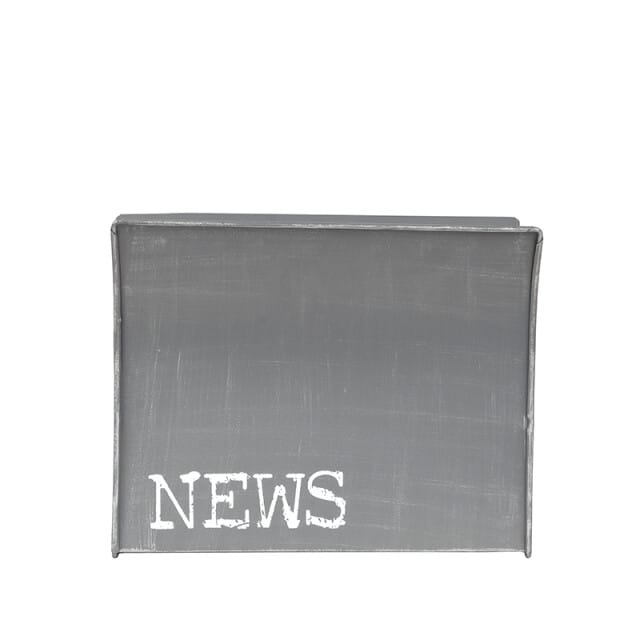 LABEL51 - Woondecoratie Magazinehouder - Grijs - 18x35x29cm