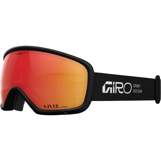 Giro GG RINGO STACKED BLK VIV EMBER Unisex Skibril - Black