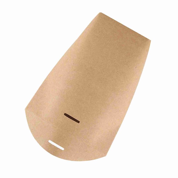 20 stuks Elegante Papieren Cadeautas Snoepdoos Bruiloft Babyshower Cadeautasjes (Bruin) beige