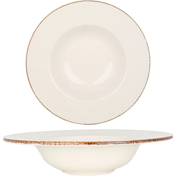 By Bone Pastabord - Grace - Porselein - 28 cm (480cc) - set van 2
