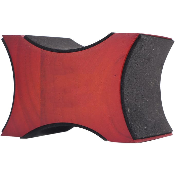 Oreiller de Support de Manche de Guitare Bois d'Érable Multifonctionnel Berceau de Support de Manche de Guitare brown