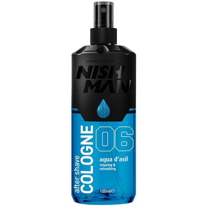 Nishman Aqua D'asil Aftershave Cologne 100 ml - Verfrissende Barber Cologne