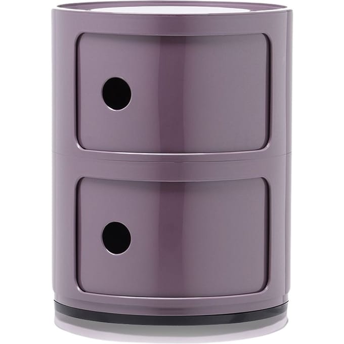 Kartell Componibili Container - 2 elementen - violet