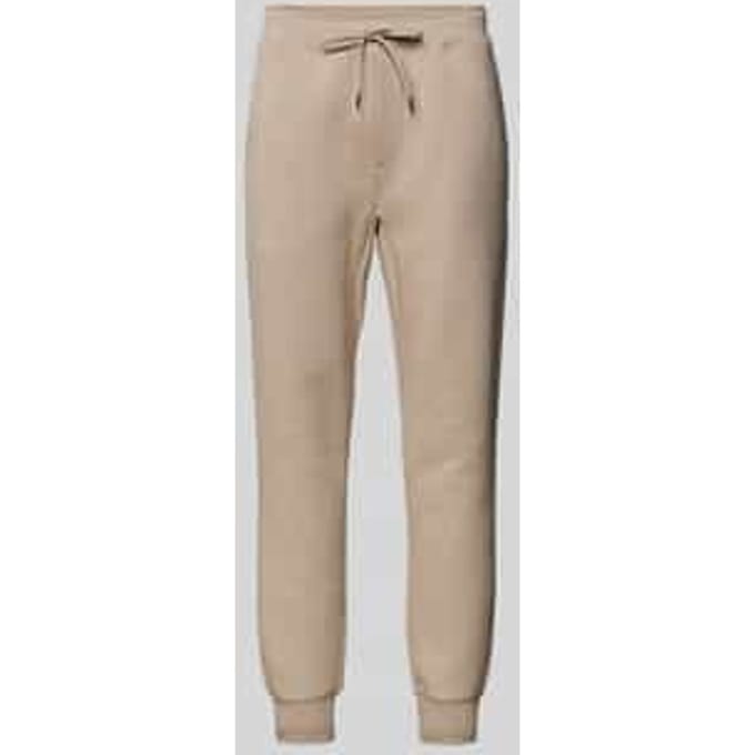 Regular fit sweatpants met katoen