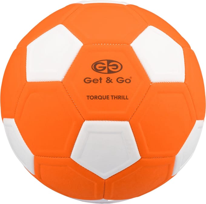 Get & Go Curve Bal - Kickerball - Oranje Voetbal - Curvebal - Maat 4 - diameter ca. 21 cm