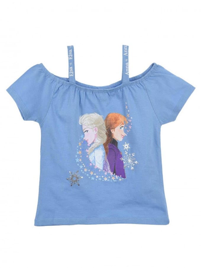 Disney Frozen Shirt - Blauw - Maat 116