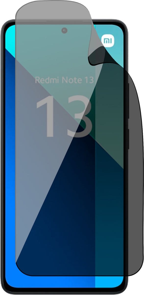 Privacy Screenprotector geschikt voor Xiaomi Redmi Note 13 - 1x FlexGuard Screen Protector