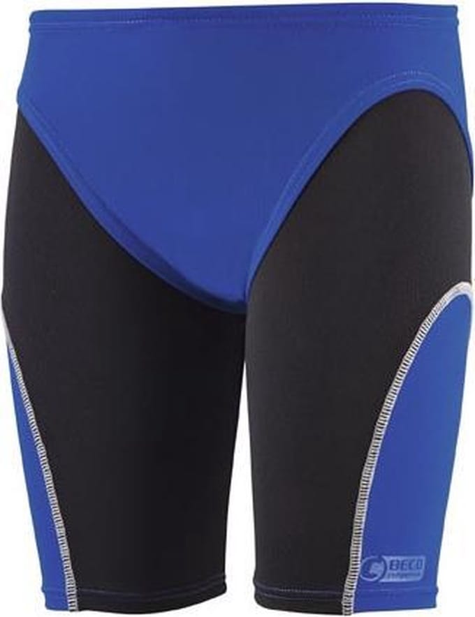 Beco Zwembroek Competition Jongens Polyester Blauw/zwart Mt 164