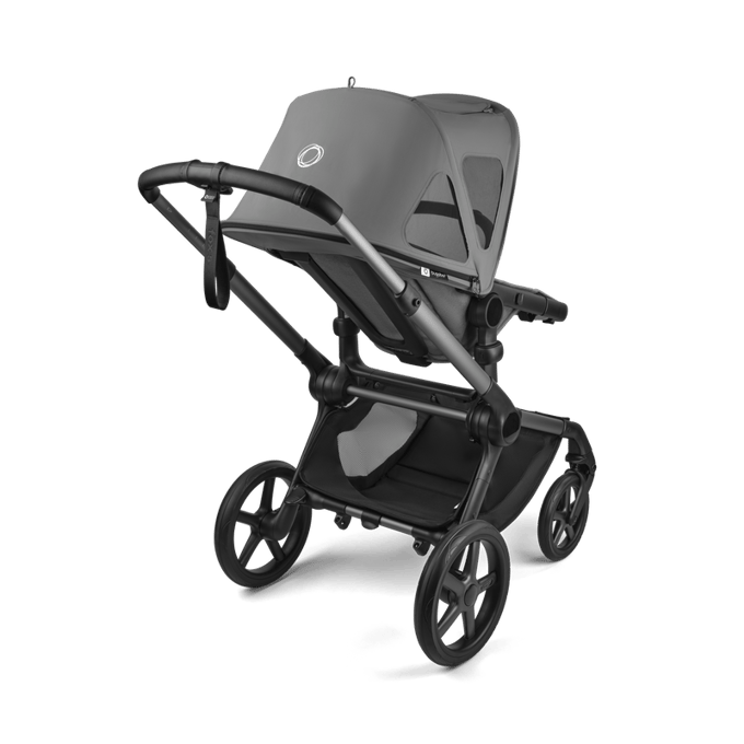 Bugaboo Fox 5 breezy zonnekap - Moon grey Moon grey