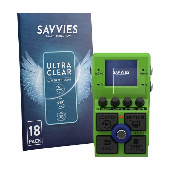 Savvies - Screenprotector voor Zoom MS-90LP Plus - Folie Beschermfolie transparant 18 Stuks