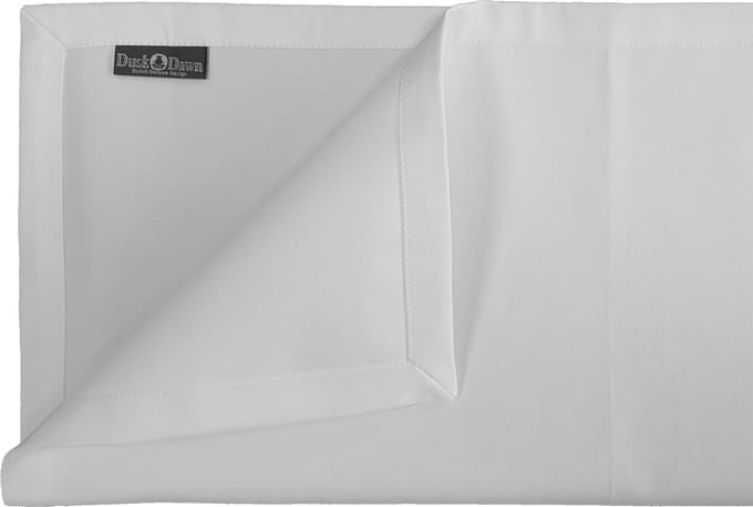 Dusk till Dawn Katoenen Tafelloper 50x250cm - Wit