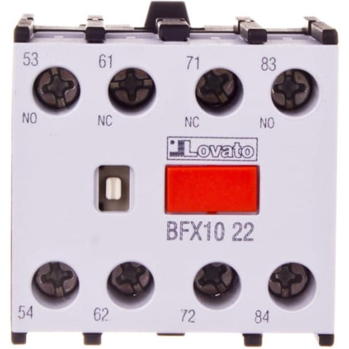 Auxiliaires 2O+2F Pour Contacteurs Bf09...Bf150 Montage Frontal Bfx1022