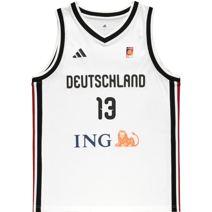 Adidas Dbb Duitsland Moritz Nr13 Shirt Home 2026 Wit