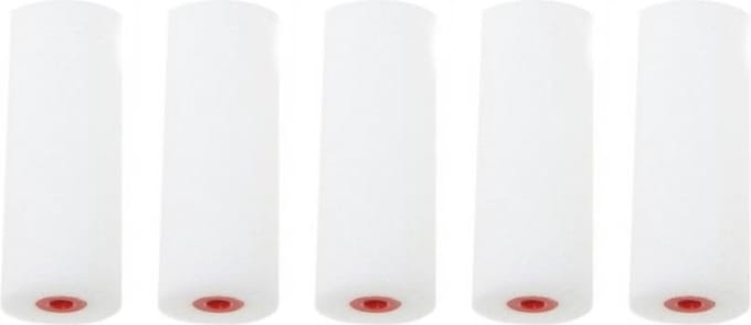 Benson Schuimroller set - 10,5 cm - recht - 5 stuks - voor watergedragen verf