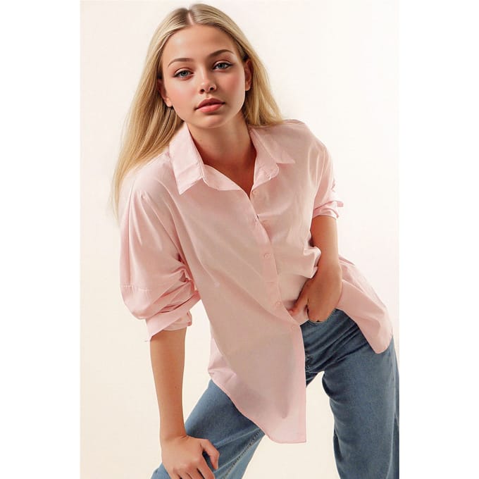 Oversized Poplin 2-Pack Shirt
