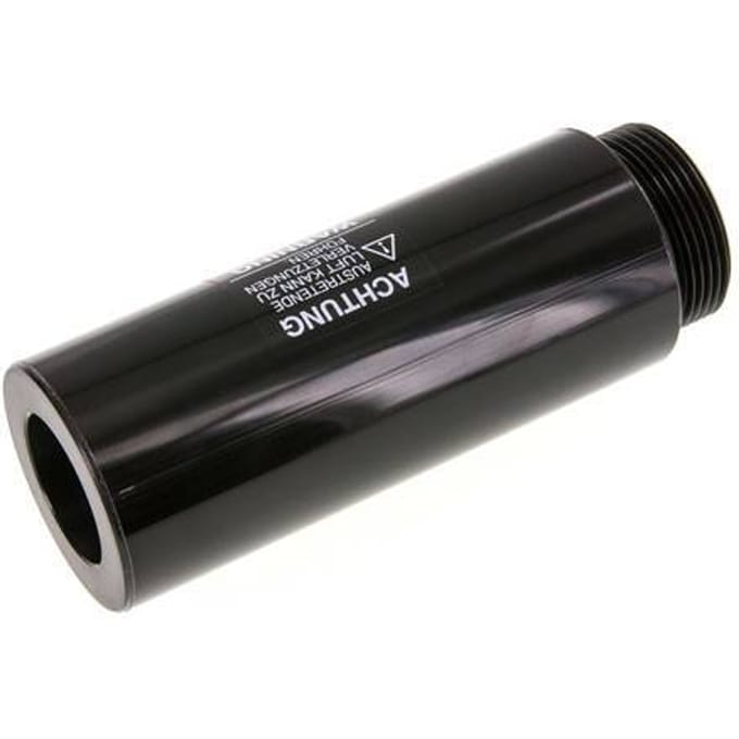 G1-1/2'' Aluminium Free-Flow Geluidsdemper Pneumatiek