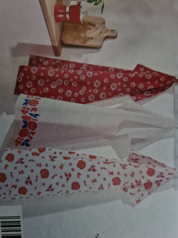 Livarno home Theedoeken - 3 stuks - 50x70cm - 3 Verschillende