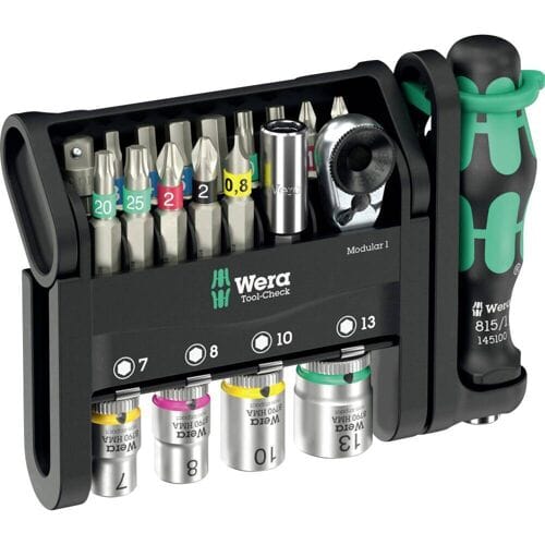Wera Tool-Check Modular 1 05049000001 Gereedschapsset 21-delig