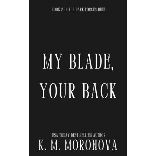 Mijn Mes Jouw Rug door K.M. Moronova Paperback Boek 9781464260186