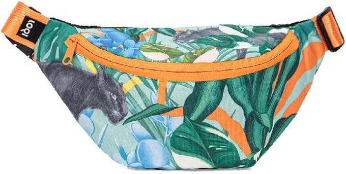 LOQI Bum Bag Large - Wild Forest gerecycled