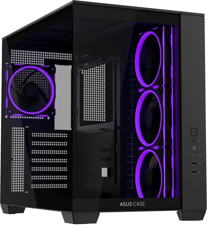 ASUS A32 PLUS - Case - Tower - Zwart