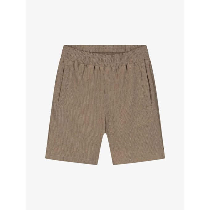 Malelions Jongens short seersucker crinckle