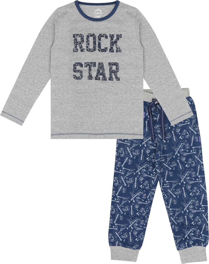 Pyjama set Guitar maat 116-122