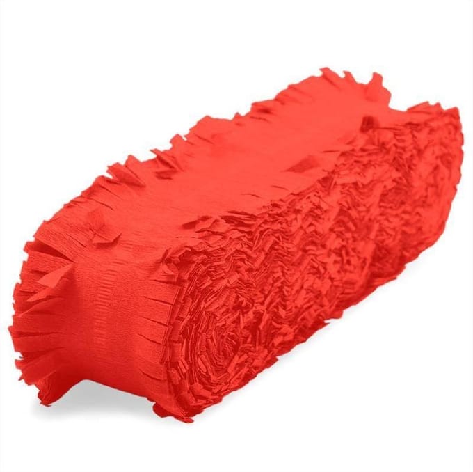 Haza Original Feestslinger Crêpepapier 24 M Rood
