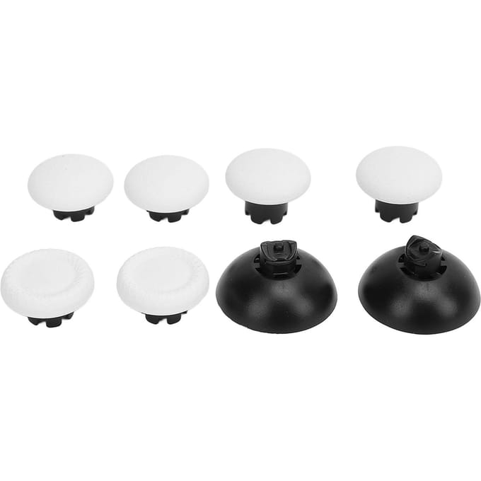 Kit de remplacement de capuchons de joystick 3 hauteurs, haute précision, confort amélioré, capuchons de poignée de joystick pour blanc