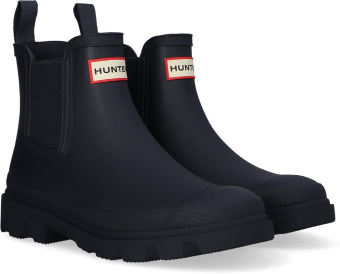 Hunter Unisex Downpour Chelsea Navy - Maat 40