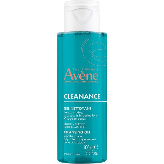 Avène Cleanance Cleansing Gel For Oily, Blemish Prone Skin 100ml