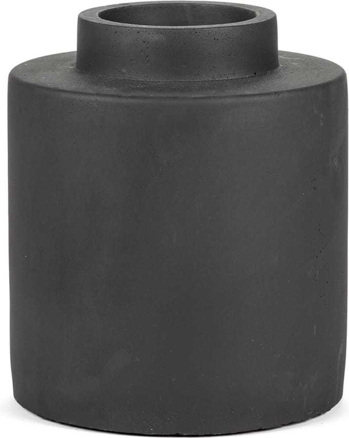 Serax Bloempot-Sierpot Zwart D 19.5 cm H 22.5 cm