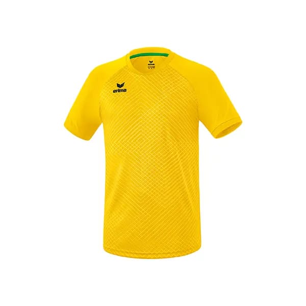 Erima Madrid Shirt Korte Mouw Kinderen - Geel | Maat: 152