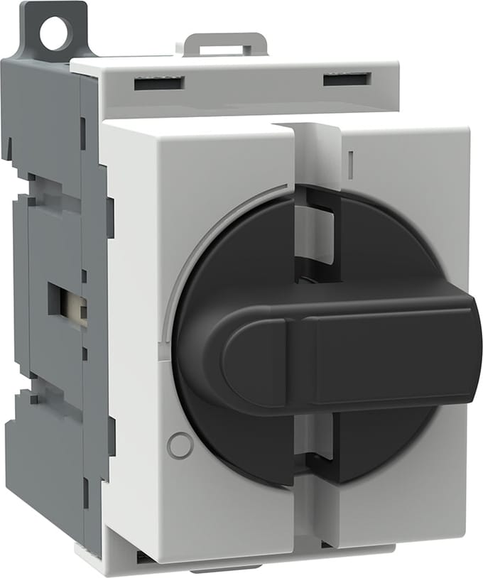 ABB OT40M3 3-Pool Schakelaar Ontkoppelaar 40A DIN Rail Bevestiging - 1SCA022497R0490