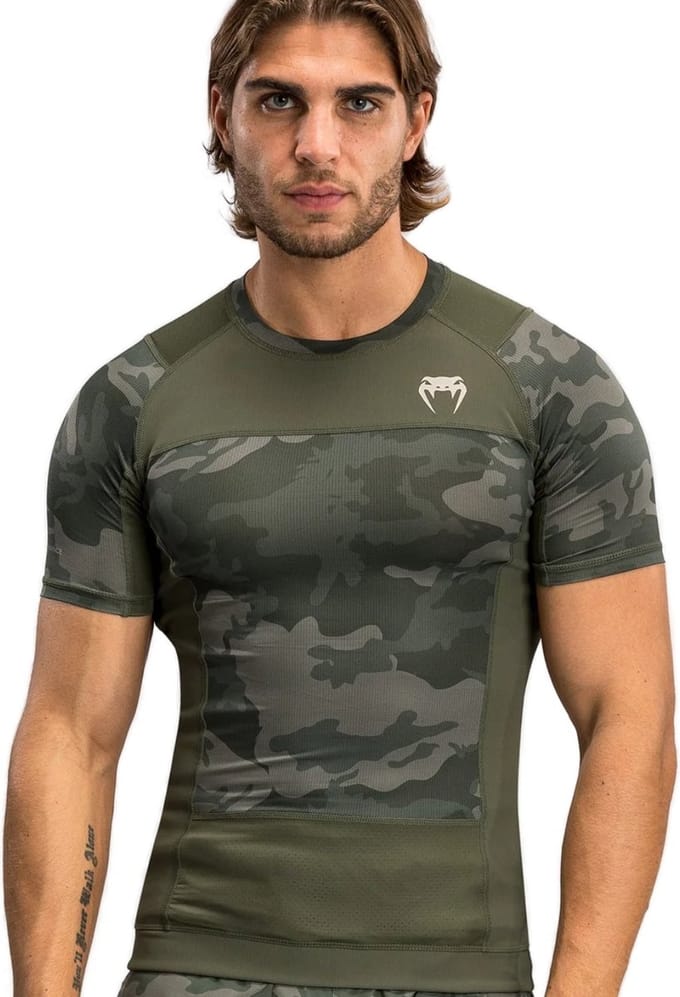 Venum G-Fit Air Rash Guard Army Camo - S