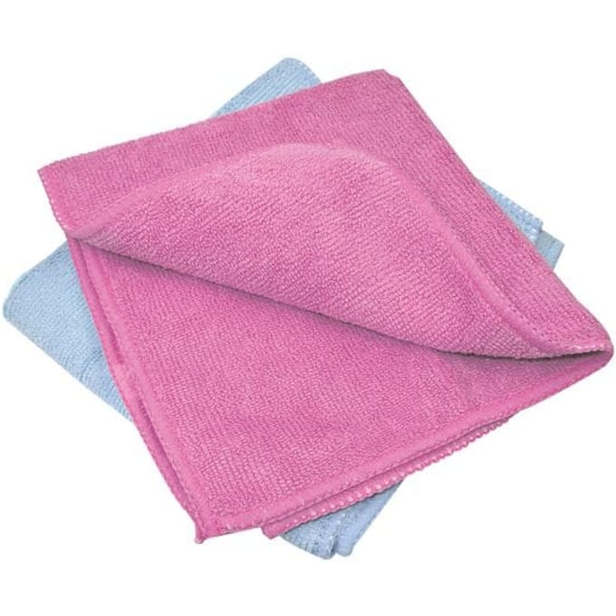 Aqualine universele microvezeldoek ft 31 x 33 cm | pak van 2 stuks