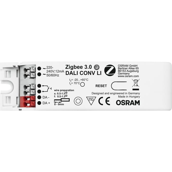 Osram Zigbee 3.0 DALI Slimme Verlichtingsconverter - 4062172044776 - E3Y6Z