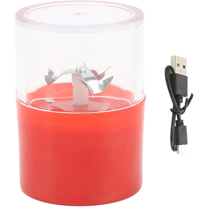 Moulin à épices électrique, lame en acier inoxydable, rechargeable par USB, portable, broyeur, broyeur, craquelins pour rouge