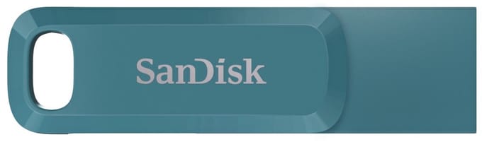 SANDISK Ultra Dual Drive Go - Donkerblauw - 64GB - USB-stick